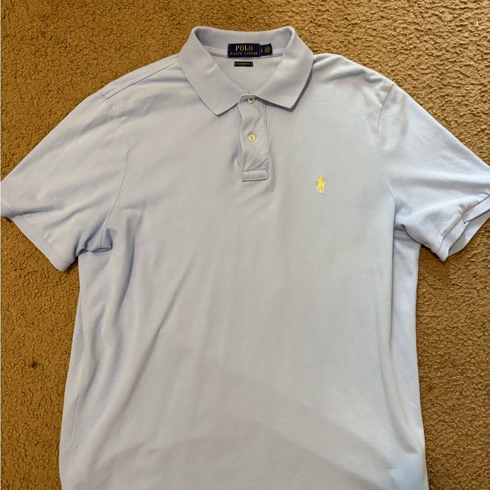 Polo by Ralph Lauren Sky Blue Men's Polo Shirt